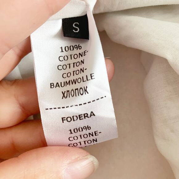 Andamane Doina Mini Dress Small Tan NEW - Picture 8 of 9